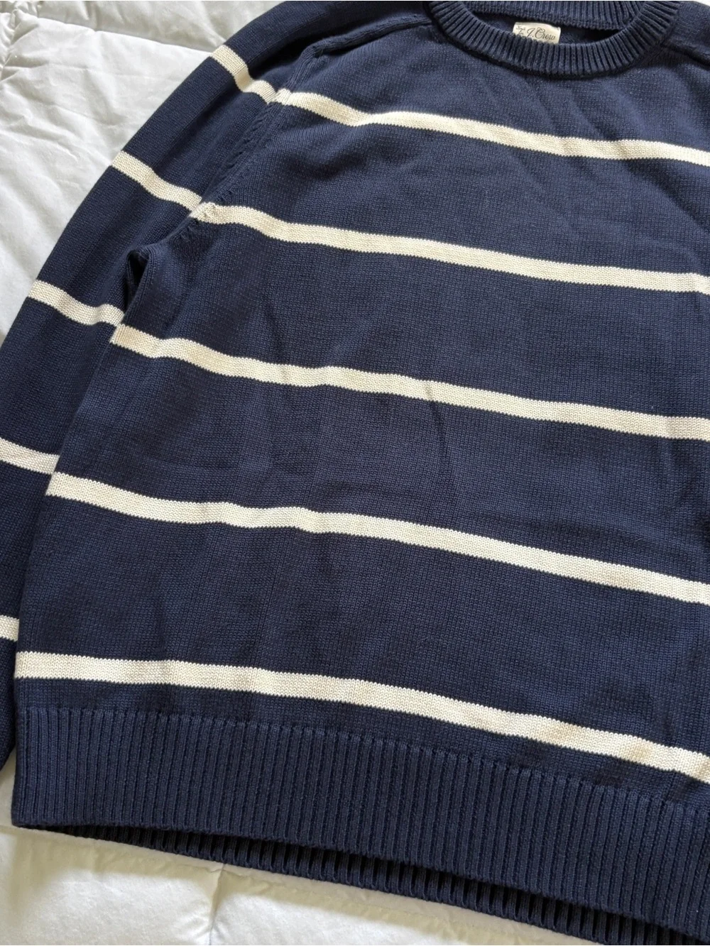 Striped J. Crew Sweater